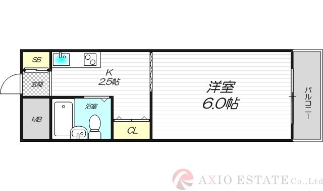 5階の間取り図