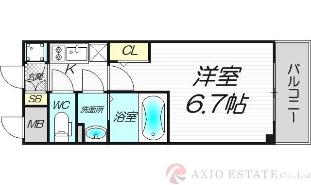 12階の間取り図