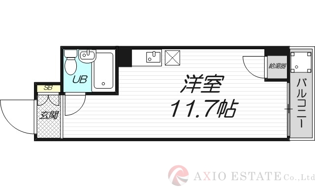4階の間取り図