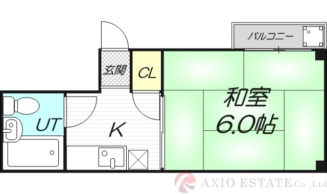 2階の間取り図