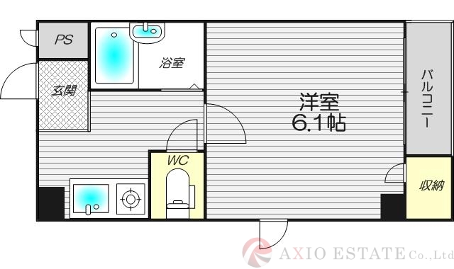 3階の間取り図