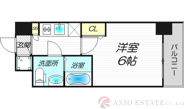 5階の間取り図