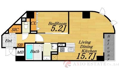 家具の配置がしやすい間取りになっております