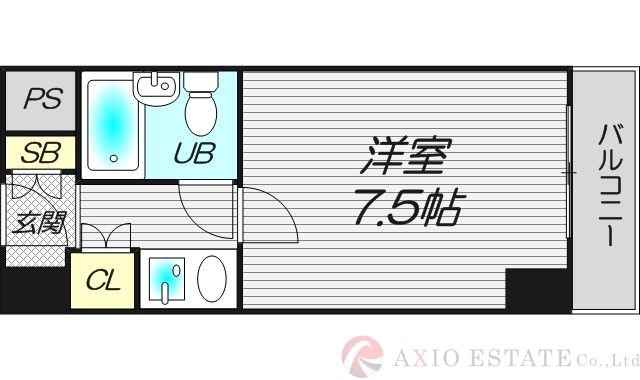 3階の間取り図