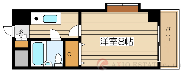 4階の間取り図