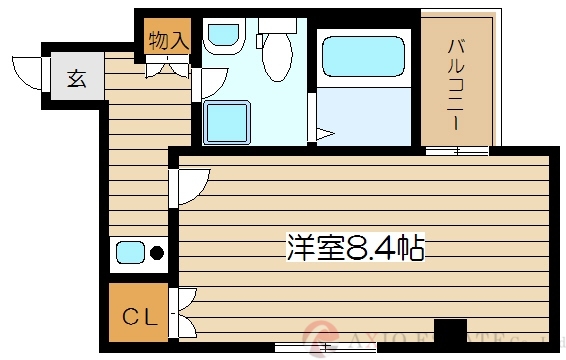 9階の間取り図
