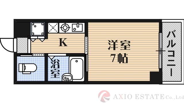 2階の間取り図