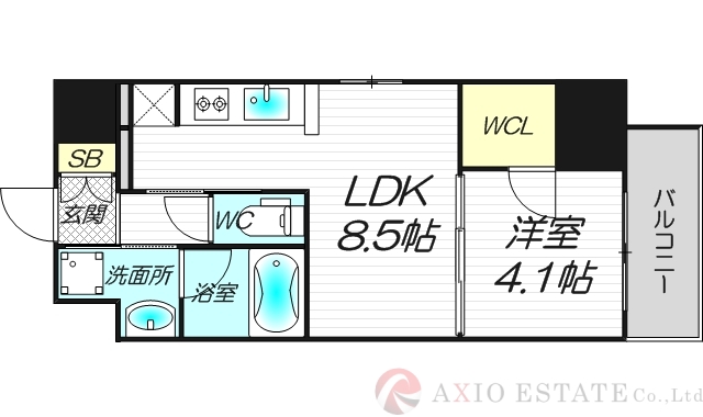 使いやすい1LDK