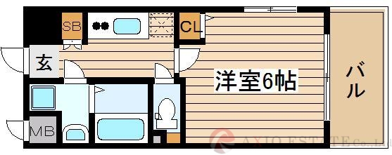 10階の間取り図