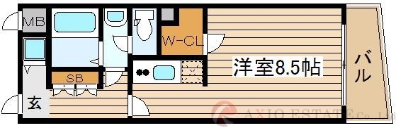 11階の間取り図