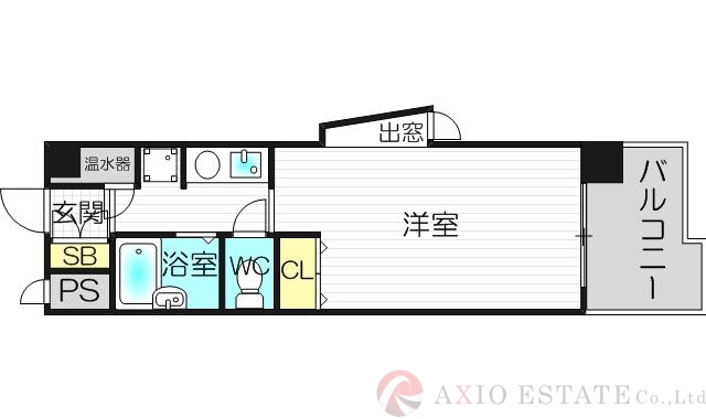 2階の間取り図