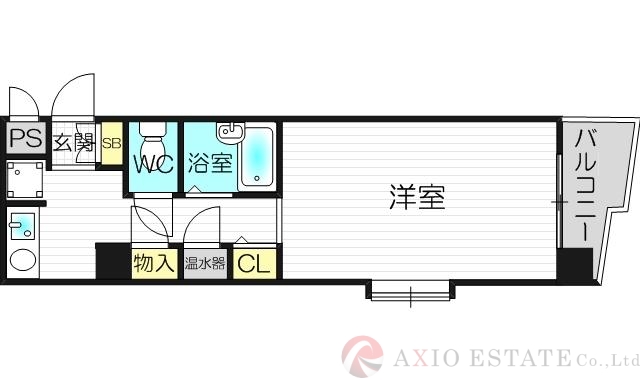 6階の間取り図