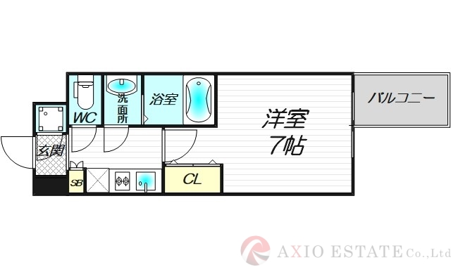 11階の間取り図