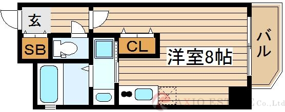 5階の間取り図