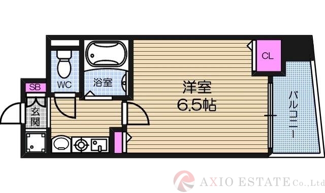 11階の間取り図