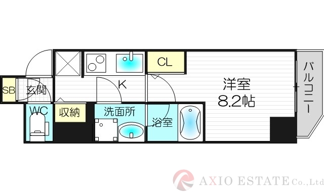 11階の間取り図