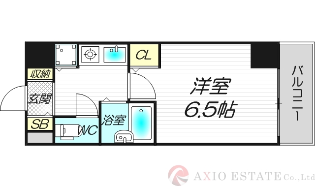 9階の間取り図