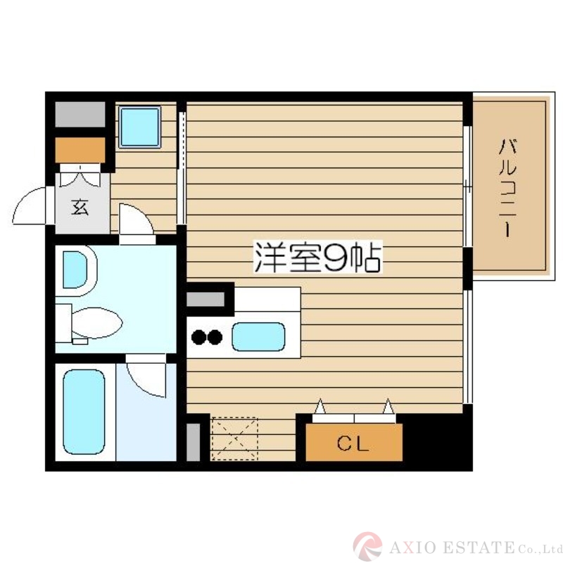 8階の間取り図