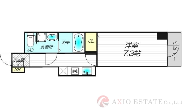 3階の間取り図