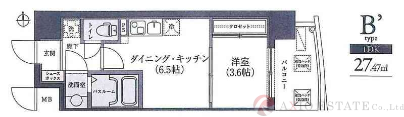 広々快適な間取り