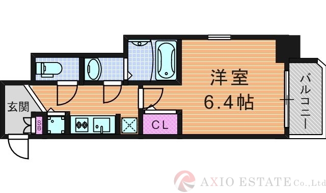 9階の間取り図