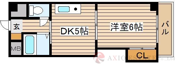 7階の間取り図