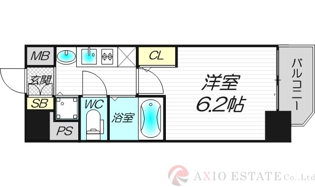 10階の間取り図