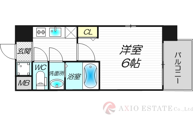 2階の間取り図