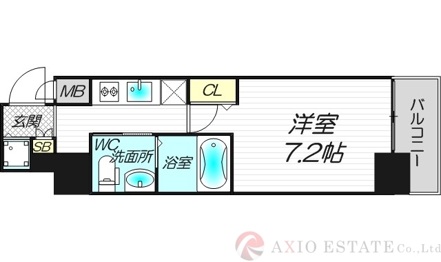 5階の間取り図