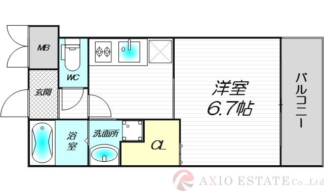 5階の間取り図