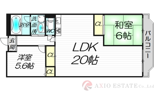 10階の間取り図