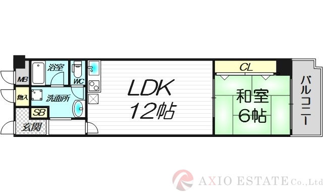 12階の間取り図
