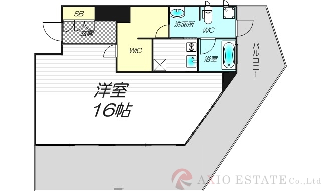 14階の間取り図