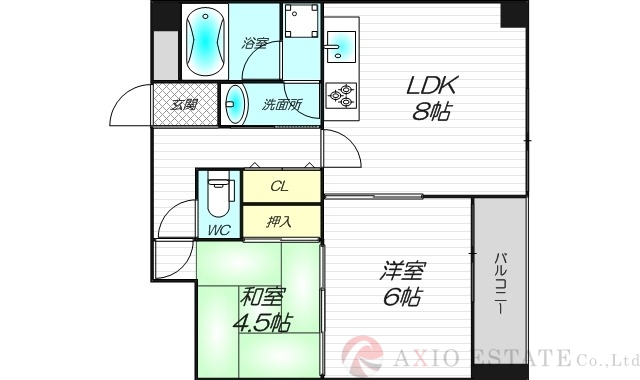 11階の間取り図