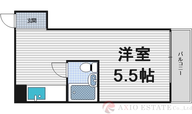 4階の間取り図