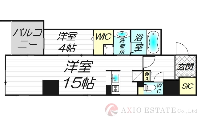 9階の間取り図