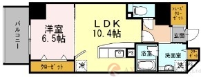 4階の間取り図