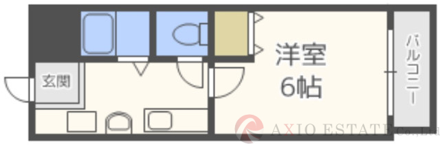 4階の間取り図