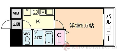 3階の間取り図
