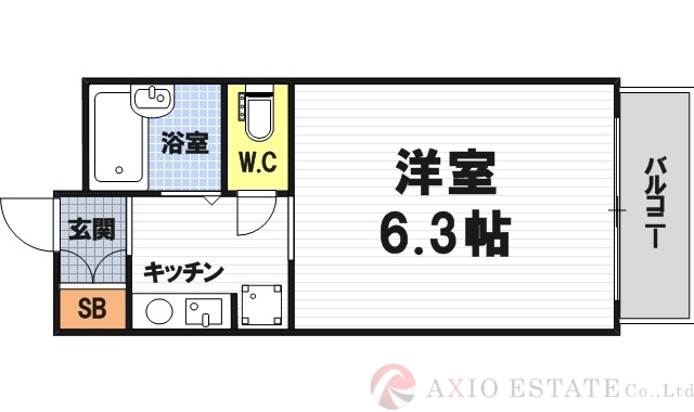 5階の間取り図