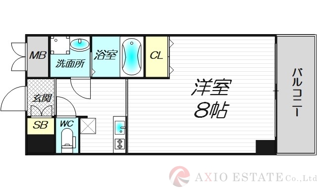 5階の間取り図