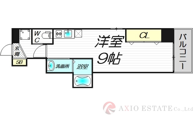 7階の間取り図