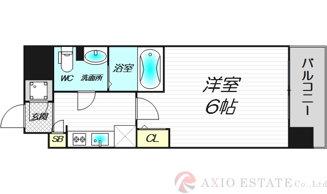 7階の間取り図