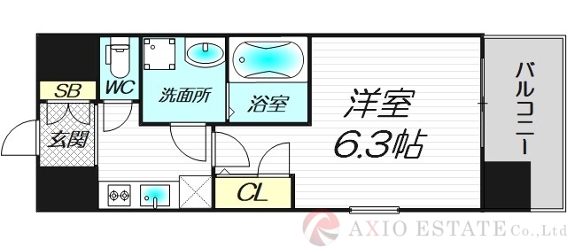 7階の間取り図