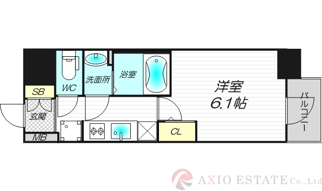 12階の間取り図