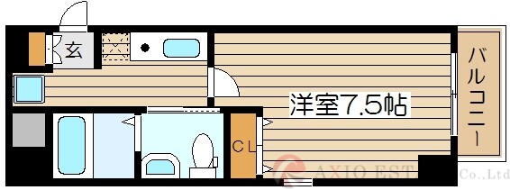3階の間取り図