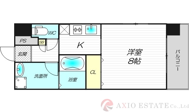 5階の間取り図