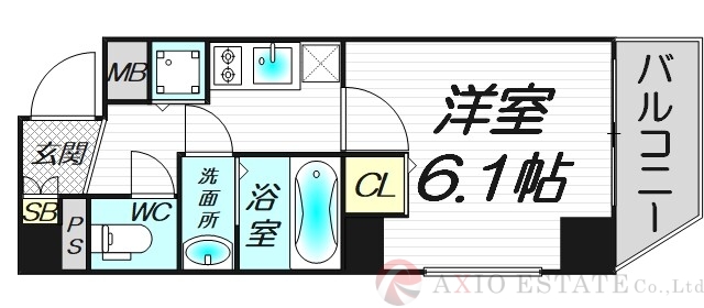 7階の間取り図