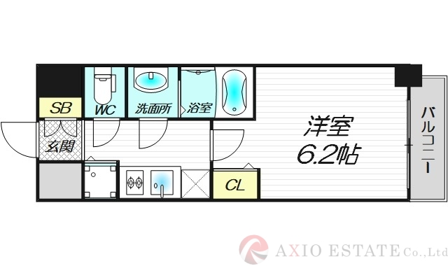 14階の間取り図