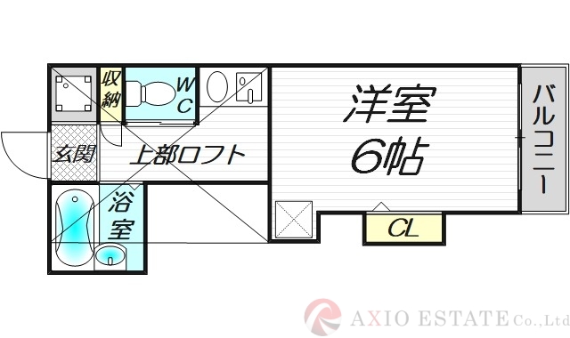 4階の間取り図